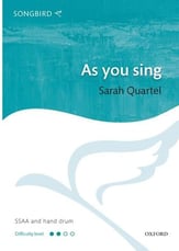 As You Sing SSAA choral sheet music cover